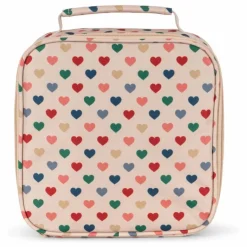 New Konges Sløjd Lunch bag isotherme Cœurs Multicolore
