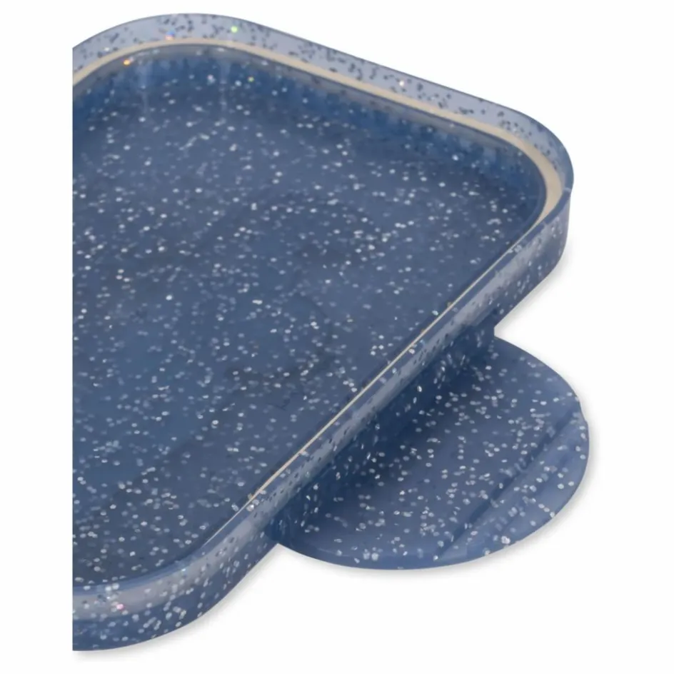Best Konges Sløjd Lunch box glitter Race | Bleu foncé