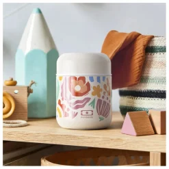 Enfant Monbento Vaisselle Enfant*Lunch box isotherme Capsule Papercut