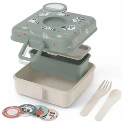 Outlet Monbento Lunch box Snacky Raton Laveur | Vert