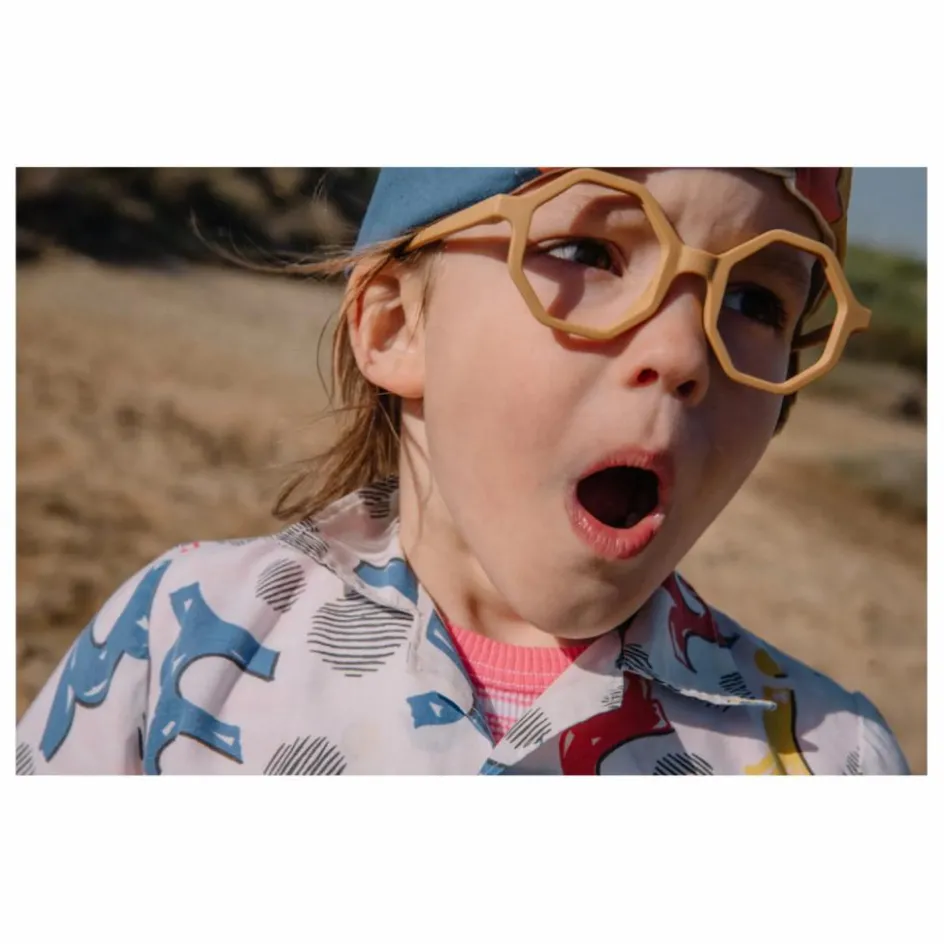 New YEYE Lunettes de Soleil | Jaune moutarde