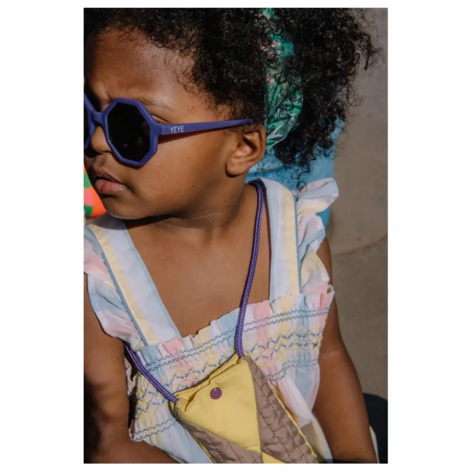 New Mini Kyomo Lunettes de Soleil et Pochette YEYE X | Violet