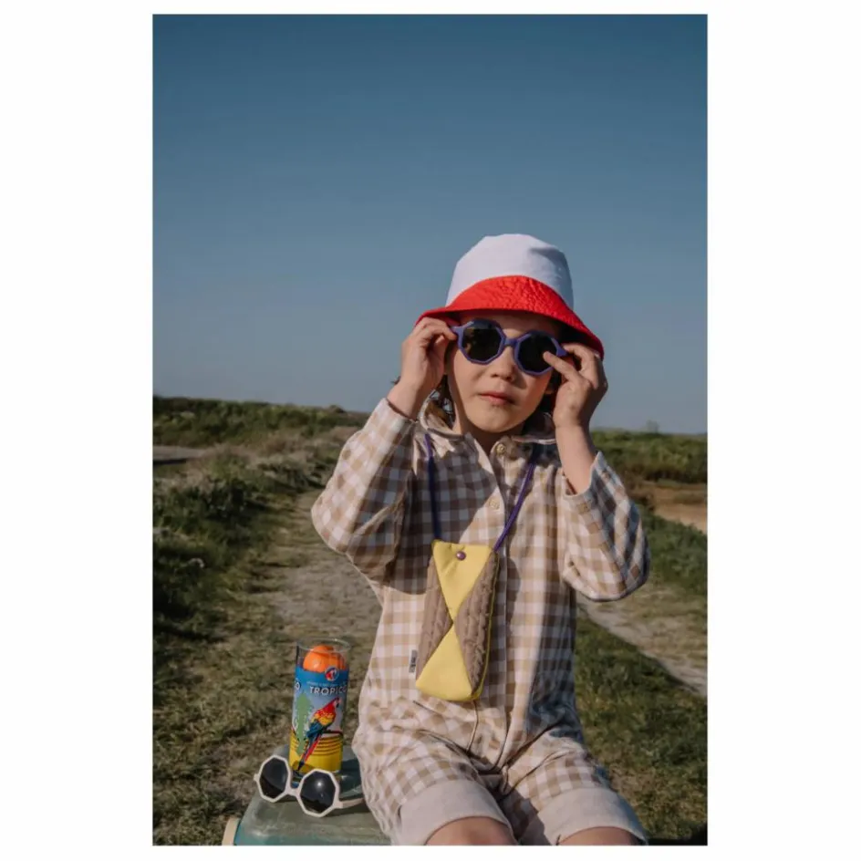 New Mini Kyomo Lunettes de Soleil et Pochette YEYE X | Violet
