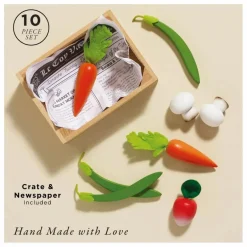 Le Toy Van Cuisines, Marchandes*Ma Récolte de Légumes