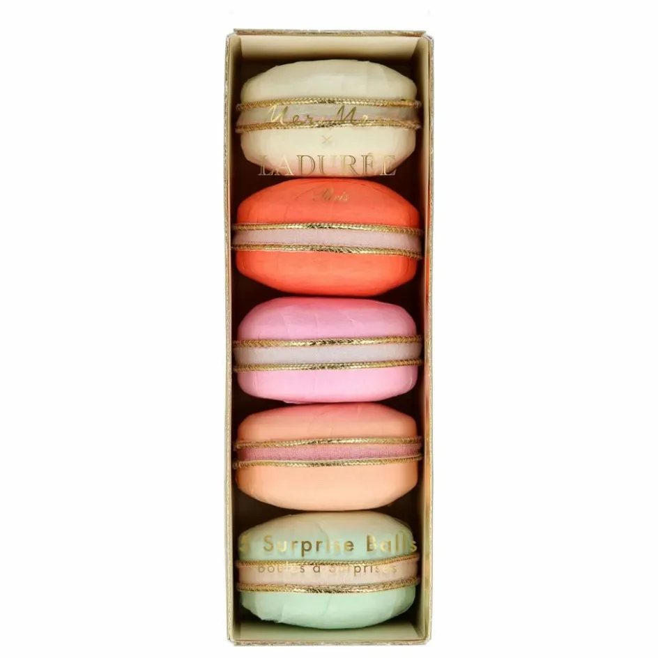 Meri Meri Macarons surprises - x Ladurée - Set de 5|Enfant Décoration De Fête