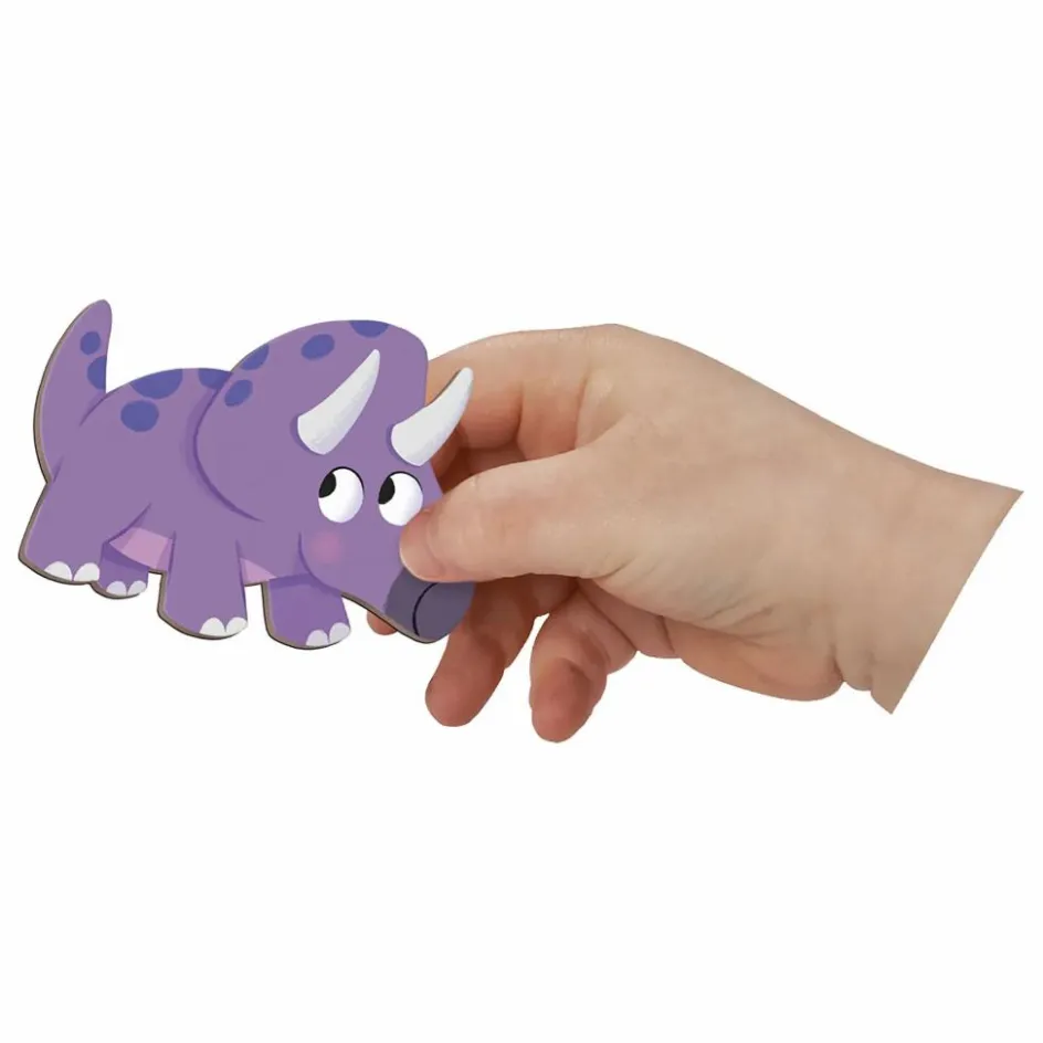 Hot Janod Magneti'stories - Les dinosaures Multicolore