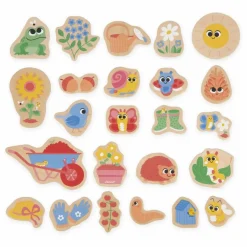 Janod Magnets - Jardin - 24 pièces| Jeux Éducatifs