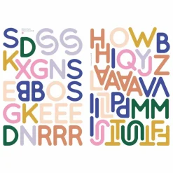Ma Cabane à rêves Magnets Grandes Lettres Capitales| Jeux Éducatifs