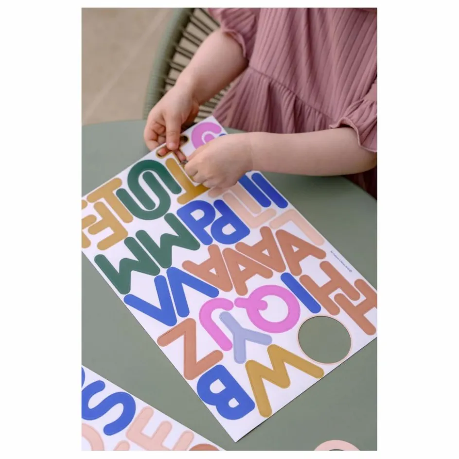 Ma Cabane à rêves Magnets Grandes Lettres Capitales| Jeux Éducatifs