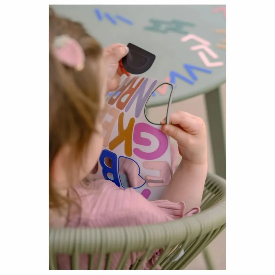 Ma Cabane à rêves Magnets Grandes Lettres Capitales| Jeux Éducatifs