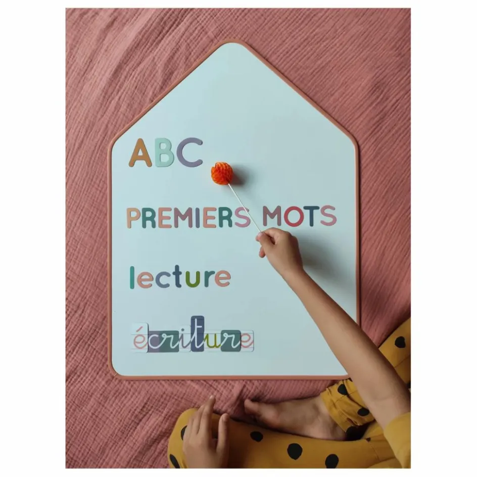 Ma Cabane à rêves Magnets Grandes Lettres Capitales| Jeux Éducatifs