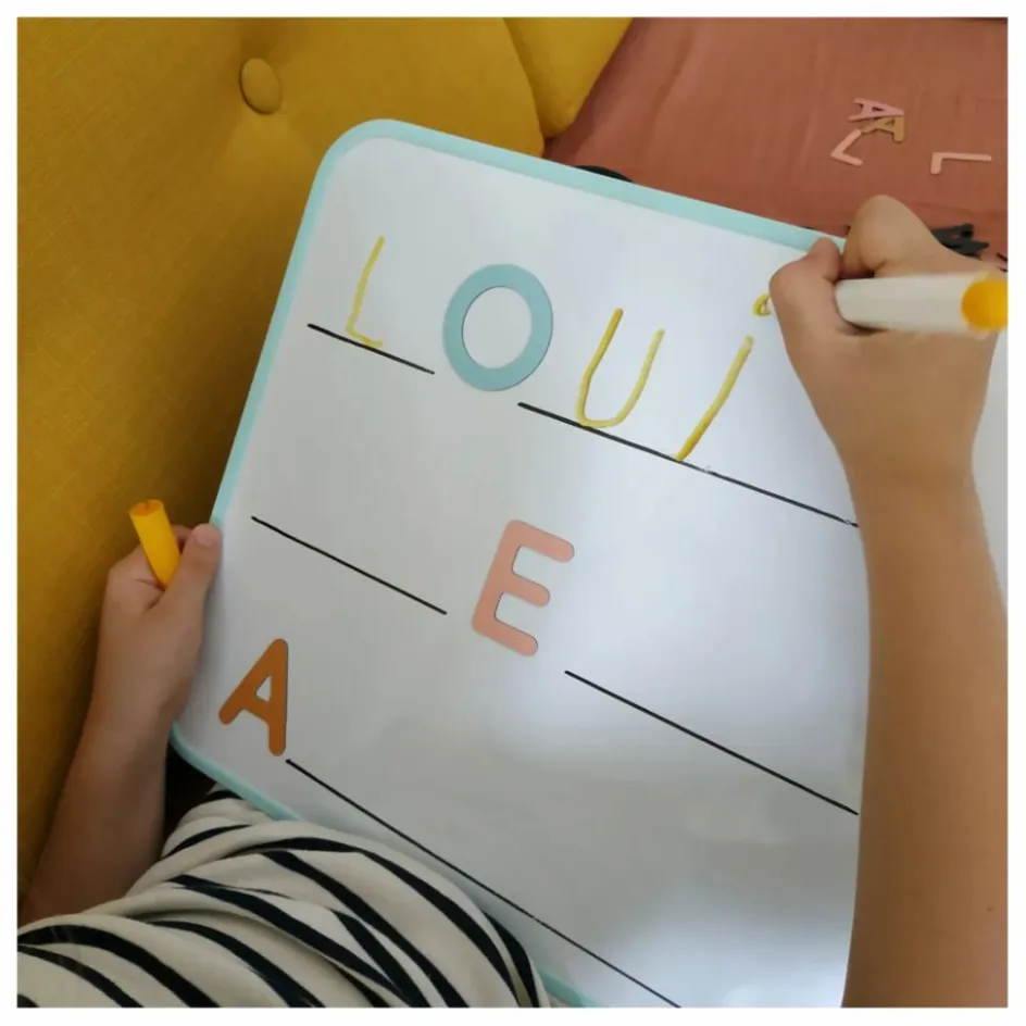 Ma Cabane à rêves Magnets Grandes Lettres Capitales| Jeux Éducatifs