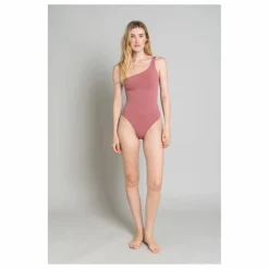 Outlet Smallable Woman Maillot 1 Pièce Asymétrique Janet | Prune