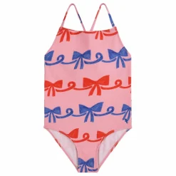 Sale Maillot 1 Pièce Matière Recyclée Nœuds | Enfant Maillots De Bain