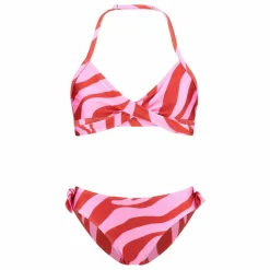 Hot Beachlife Maillot de Bain 2 Pièces Zebra Fibres Recyclées | Rose