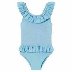 Lison Paris Maillot de Bain à Volants Métallisé ||Enfant Maillots De Bain|Maillots De Bain