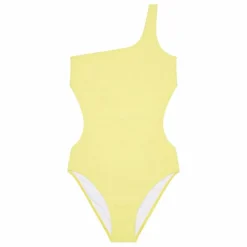 Best Finger in the nose Maillot de Bain Asymétrique Sia | Jaune citron