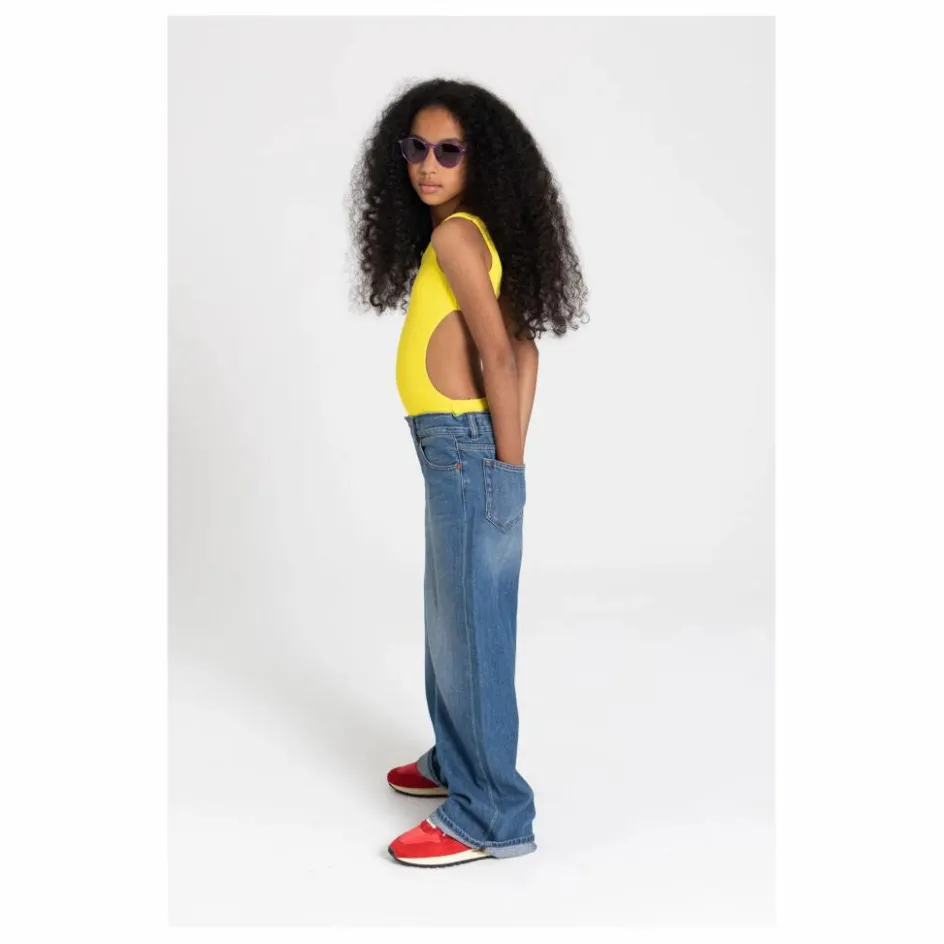 Best Finger in the nose Maillot de Bain Asymétrique Sia | Jaune citron