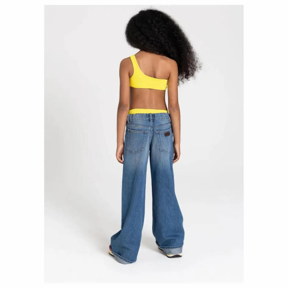 Best Finger in the nose Maillot de Bain Asymétrique Sia | Jaune citron