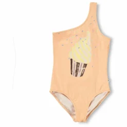 Molo Maillot de Bain Asymétrique Nai Glace Fibres Recyclées ||Enfant Maillots De Bain
