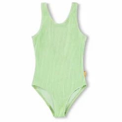 New Maillot de Bain Côtelé Nika Crepe Fibres Recyclées | Enfant Maillots De Bain|Maillots De Bain