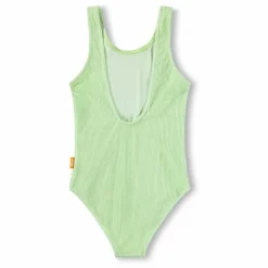 New Maillot de Bain Côtelé Nika Crepe Fibres Recyclées | Enfant Maillots De Bain|Maillots De Bain