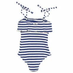 Maillot de Bain Côtelé Rayures Coton Bio | Enfant Maillots De Bain