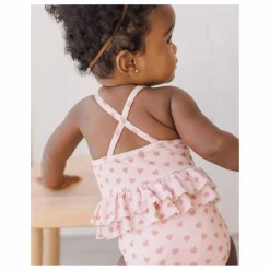 Best Quincy Mae Maillot de Bain Cœurs Volants | Rose