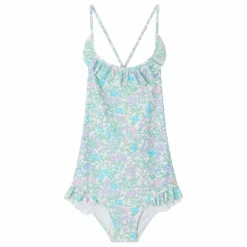 Discount Bonpoint Maillot de Bain Lacy Liberty Fibres Recyclées | Vert d'eau