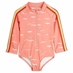 Enfant Mini Rodini Maillots De Bain*Maillot De Bain Mouettes Manches Longues Coton Bio |