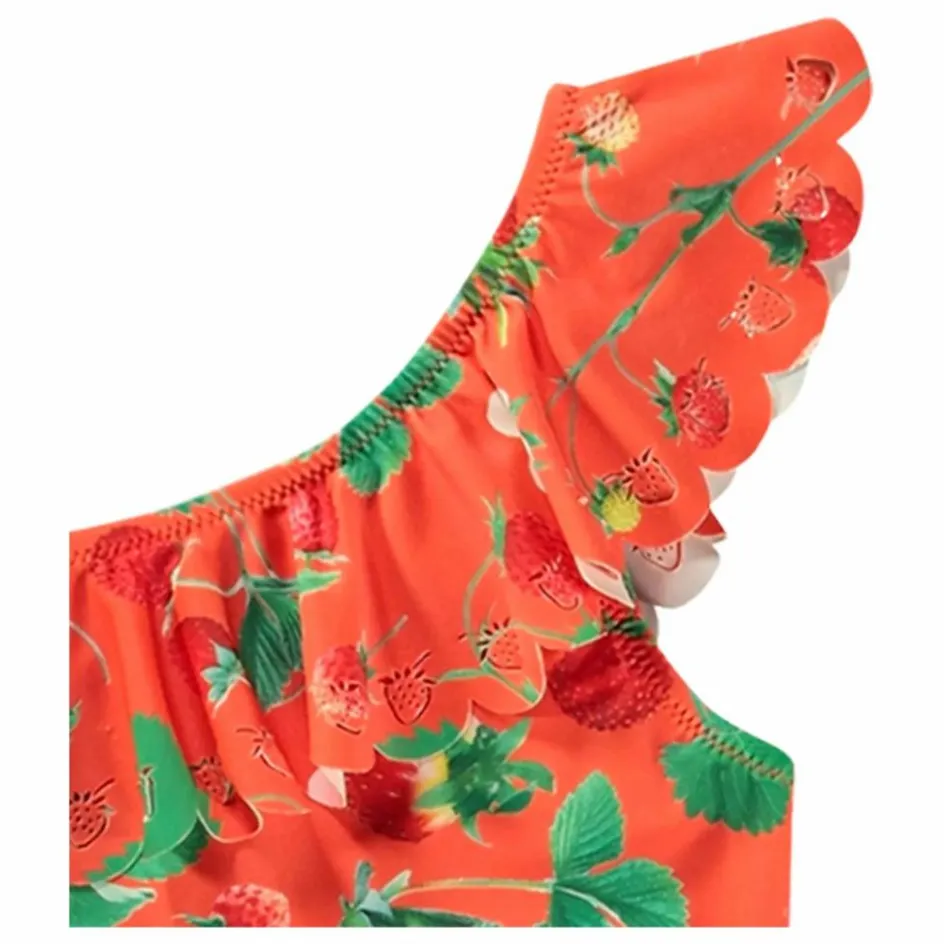 Molo Maillot de Bain Net Fraise Fibres Recyclées ||Enfant Maillots De Bain