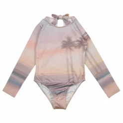 Hot the new society Maillot de Bain Sunset Fibres Recyclées | Lilas tLilas