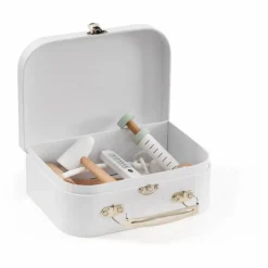 Kid's Concept Malette de docteur en carton et bois Blanc