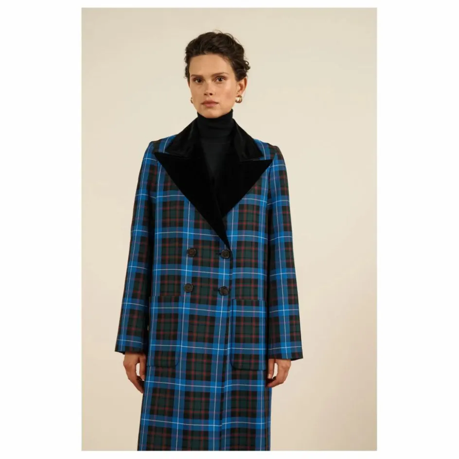 Outlet Manteau Cesar Carreaux | Femme Manteaux, Parkas