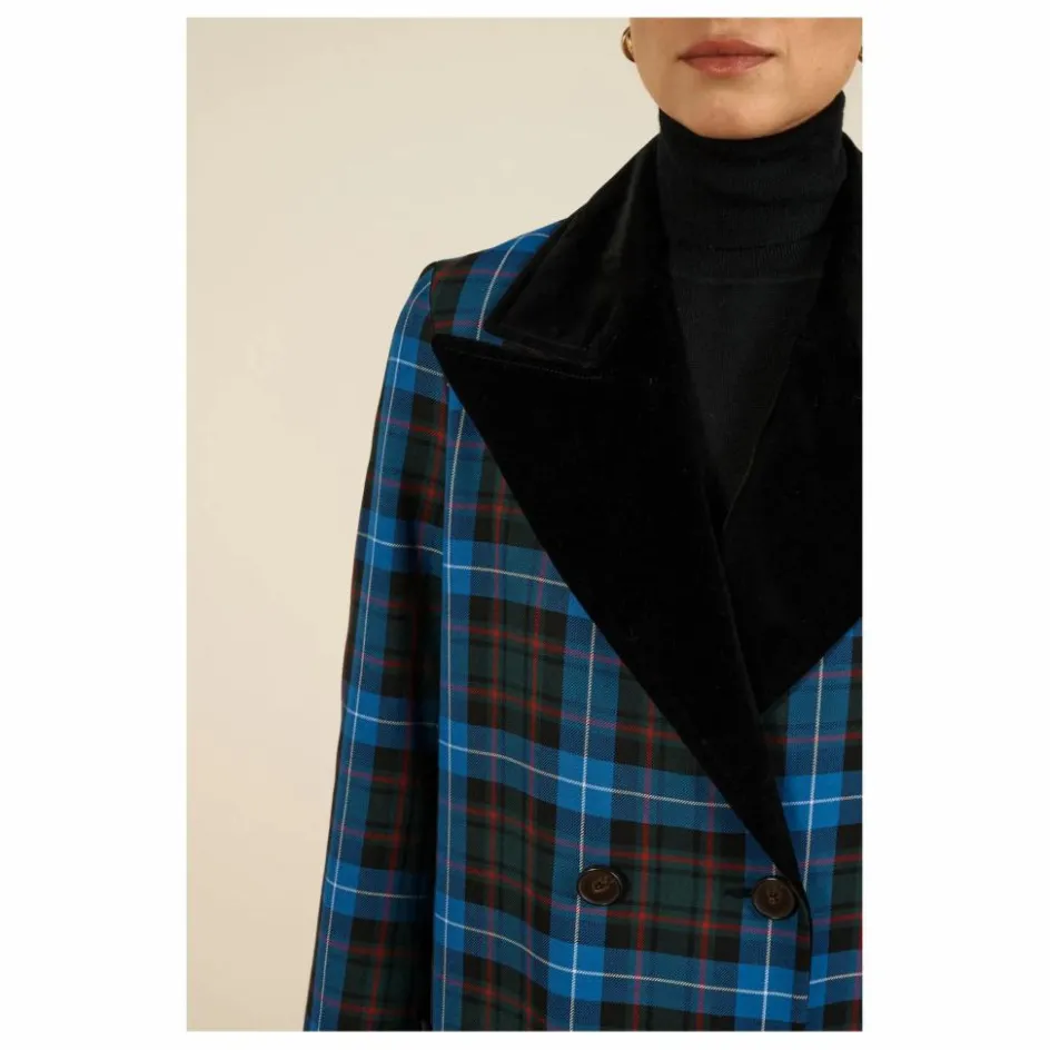 Outlet Manteau Cesar Carreaux | Femme Manteaux, Parkas