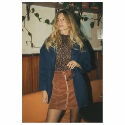 Femme Alma Deia Manteaux, Parkas*Manteau Court en Laine Recyclée |