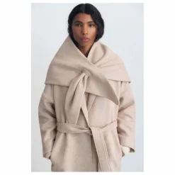 the new society Manteau Kristine Laine Recyclée ||Femme Manteaux, Parkas