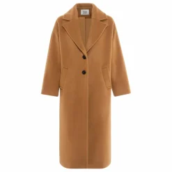 Alma Deia Manteau Long en Laine Recyclée ||Femme Manteaux, Parkas