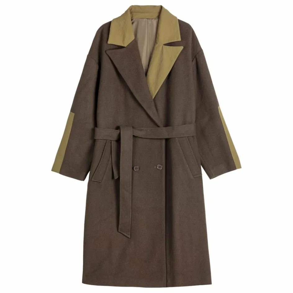 New Manteau Long Laine - Collection Femme | Femme Manteaux, Parkas