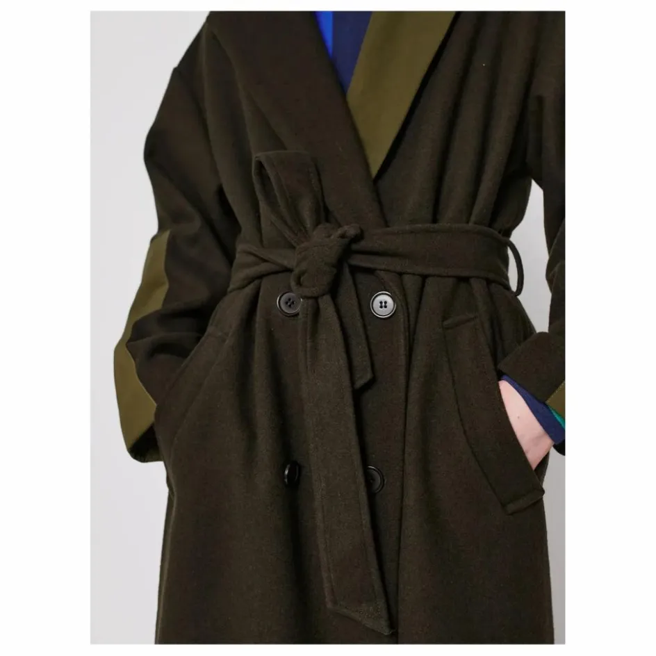 New Manteau Long Laine - Collection Femme | Femme Manteaux, Parkas