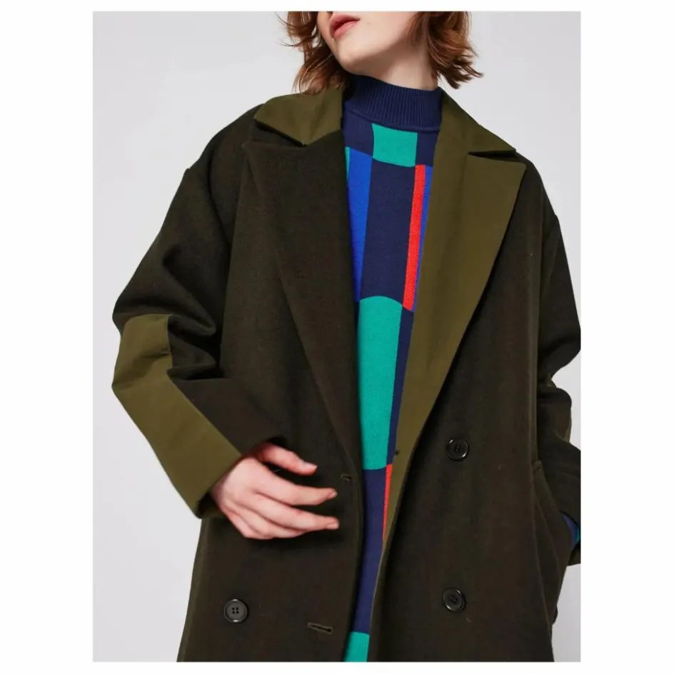 New Manteau Long Laine - Collection Femme | Femme Manteaux, Parkas