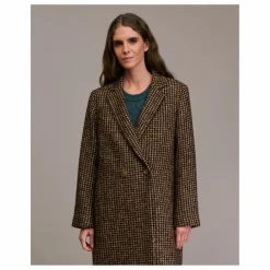 Diega Manteau Mikalo Pied de Coq ||Femme Manteaux, Parkas