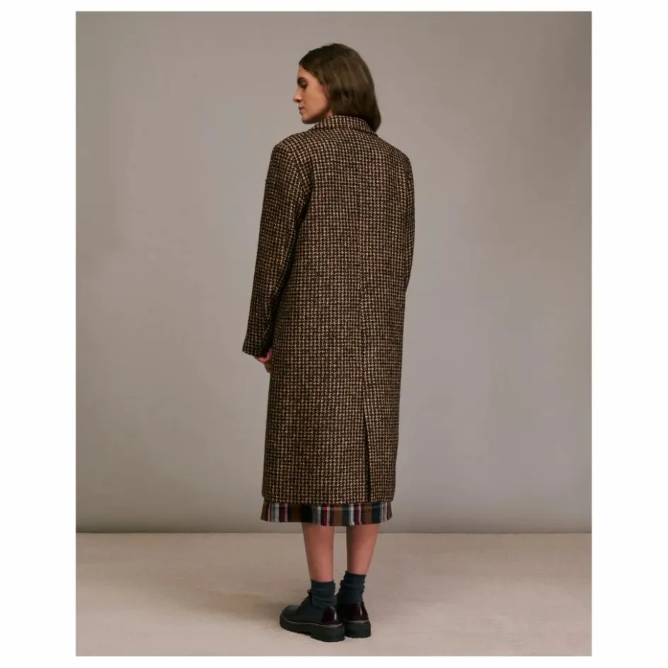 Diega Manteau Mikalo Pied de Coq ||Femme Manteaux, Parkas