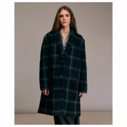 Diega Manteau Multio Tartan Laine ||Femme Manteaux, Parkas
