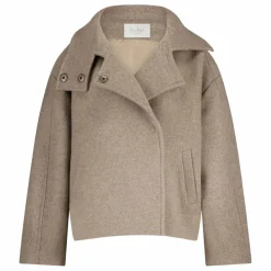 Online By Bar Manteau Rika Laine | Beige foncé