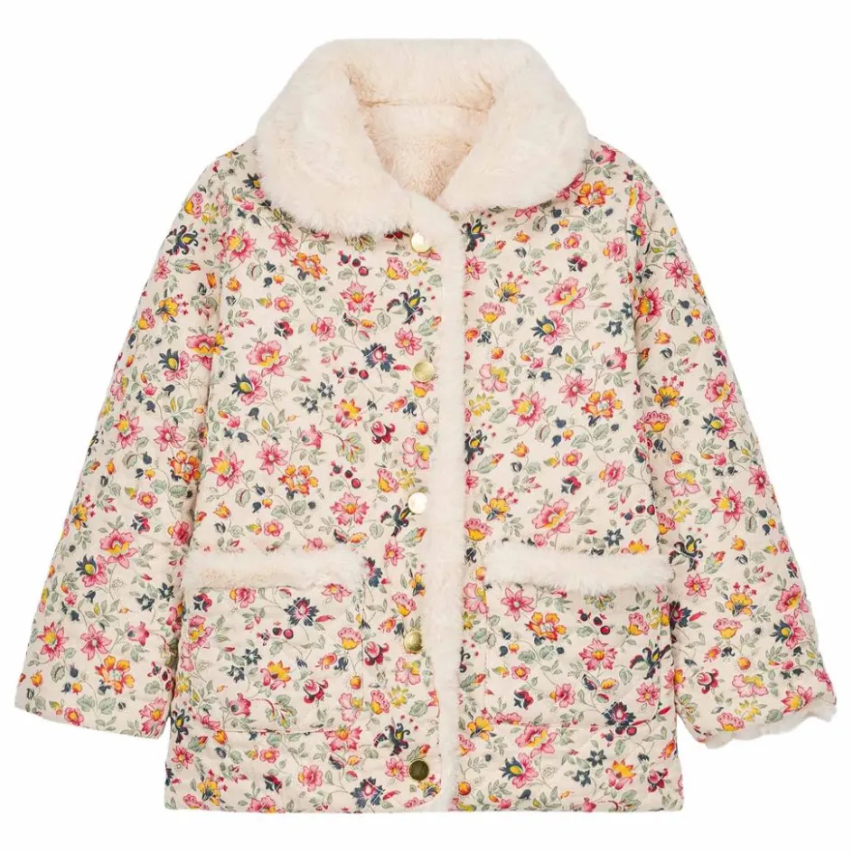 Louise Misha Manteau Réversible Façon Fourrure Dalila Coton Bio ||Enfant Manteaux, Blousons