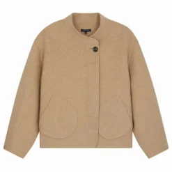 Clearance Soeur Manteau Windsor Laine | Beige chiné