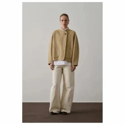 Clearance Soeur Manteau Windsor Laine | Beige chiné