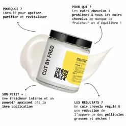 Masque Detox Vegan -250ml Homme/Femme Soins Des Cheveux|Soins, Wellness
