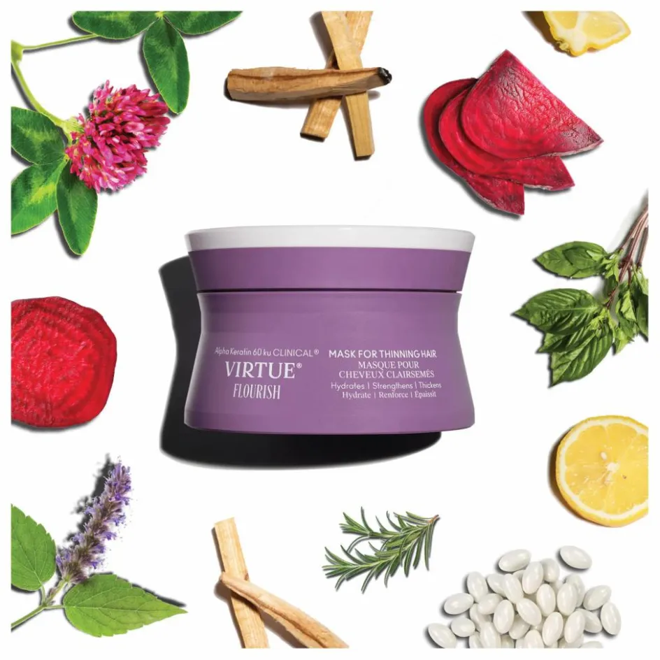 Masque pour cheveux clairsemés Flourish - 150 ml Femme Soins Des Cheveux